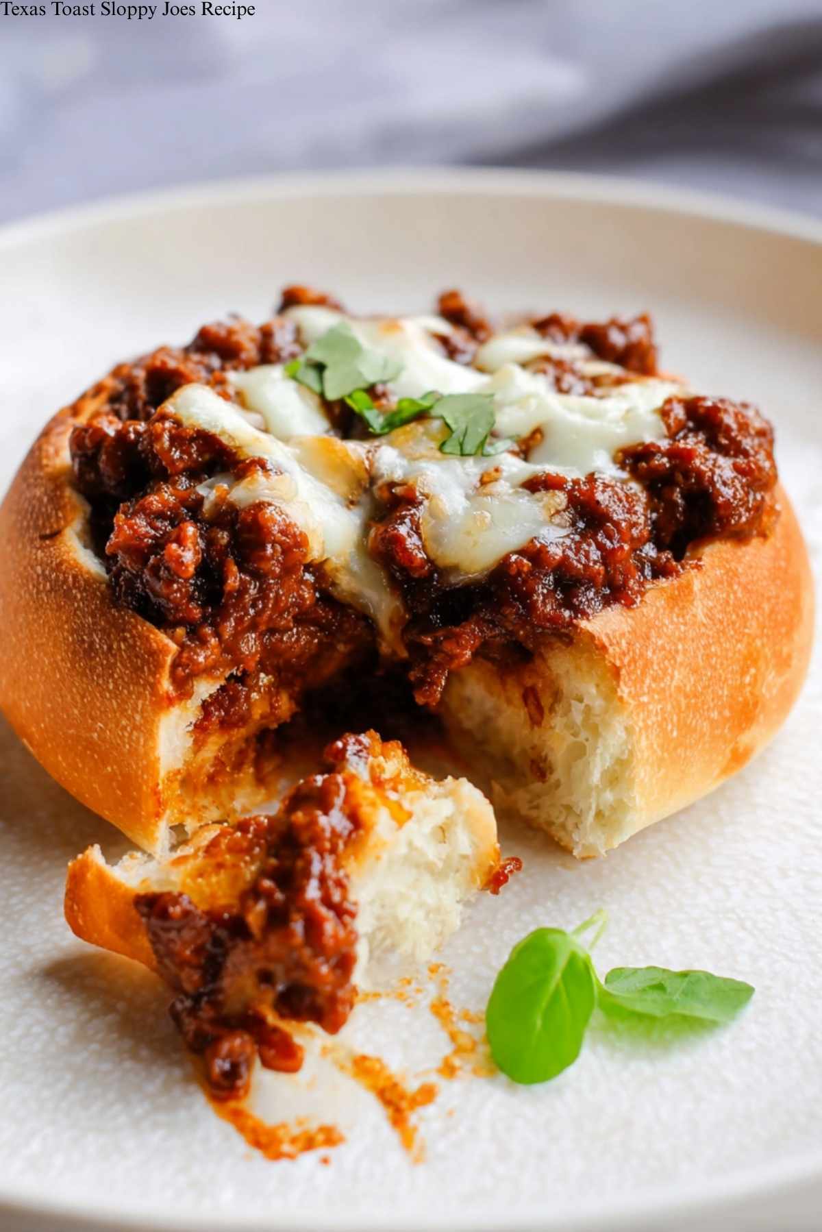 Texas Toast Sloppy Joes Recipe