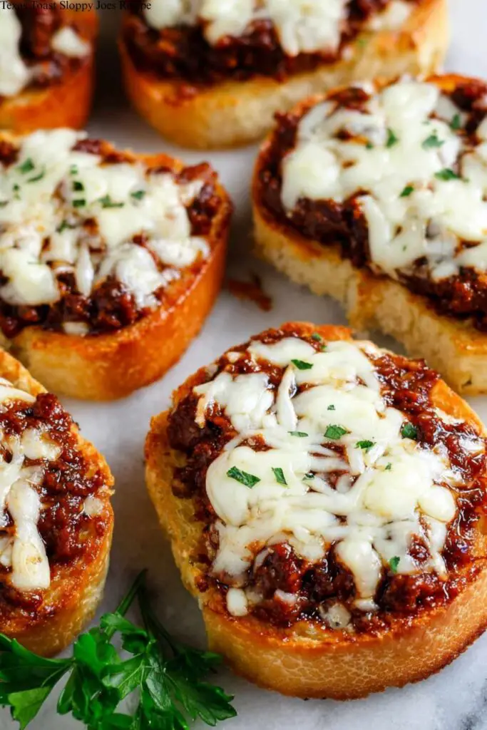 Texas Toast Sloppy Joes Recipe