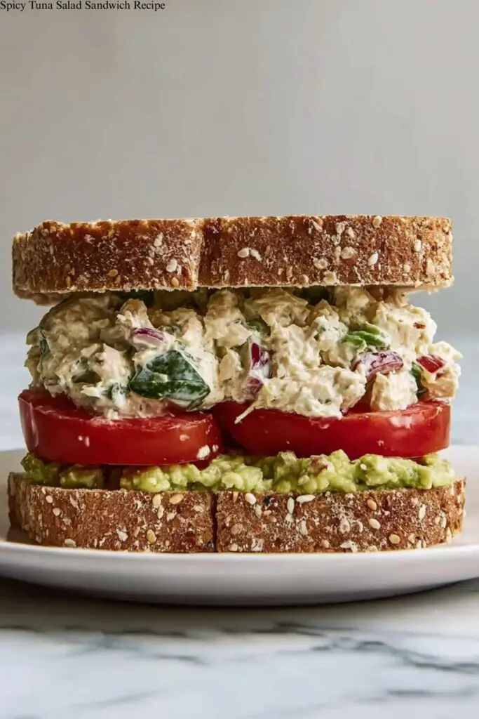 Spicy Tuna Salad Sandwich Recipe