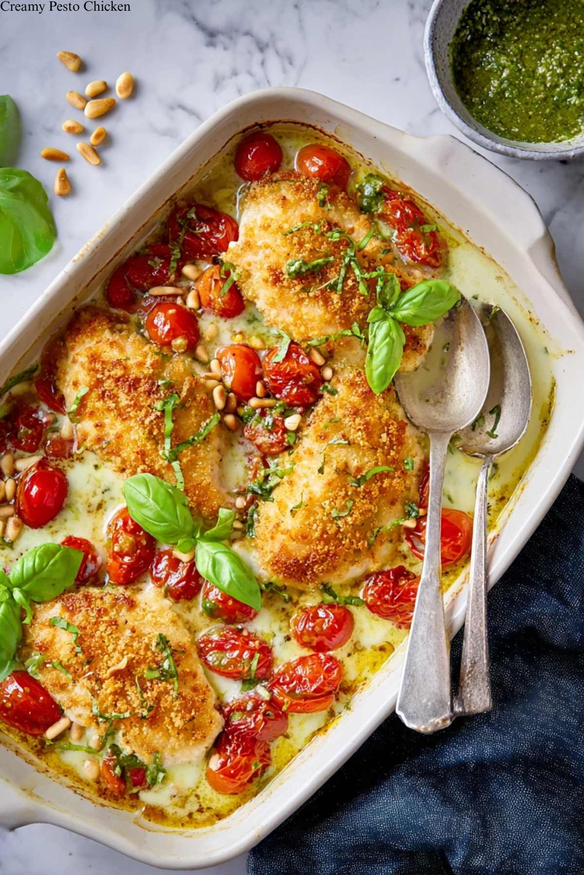 Creamy Pesto Chicken