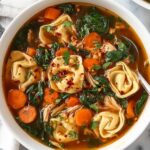 Creamy Chicken Tortellini Soup Recipe