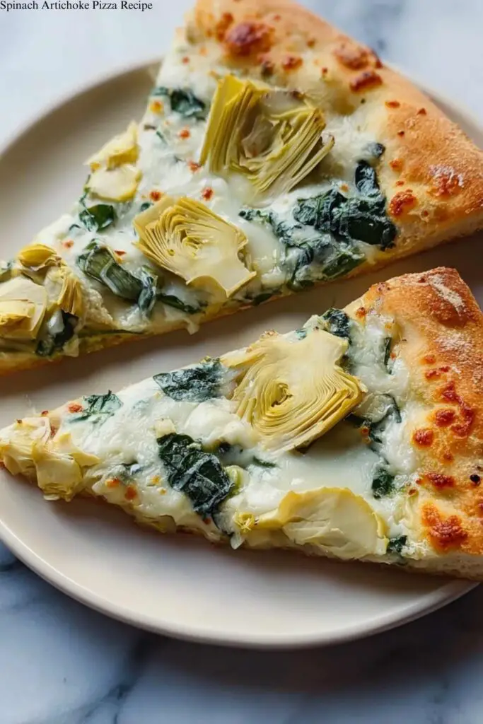Spinach Artichoke Pizza Recipe