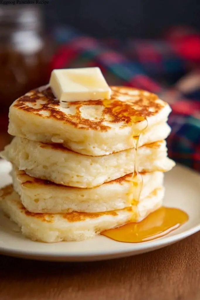 Eggnog Pancakes Recipe