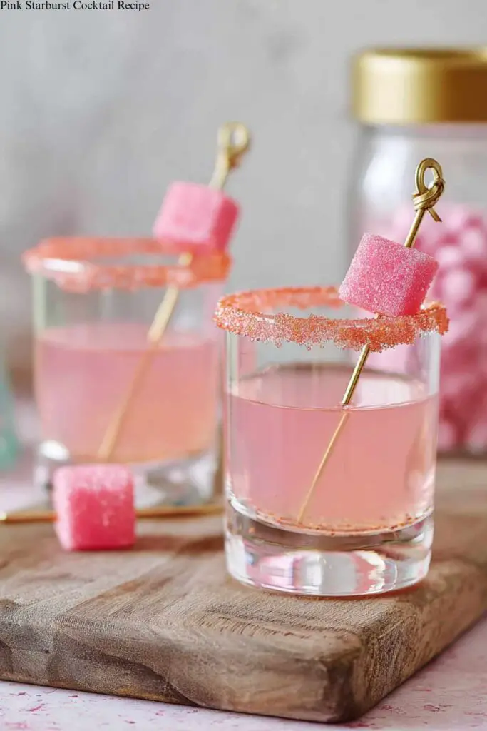Pink Starburst Cocktail Recipe