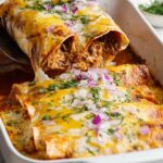Healthy Chicken Enchiladas with Homemade Sauce Recipe