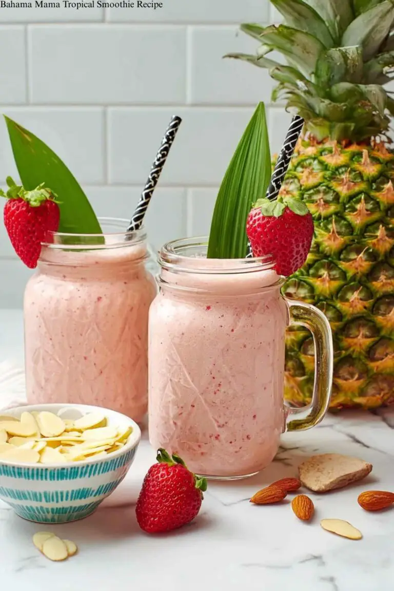 Bahama Mama Tropical Smoothie Recipe