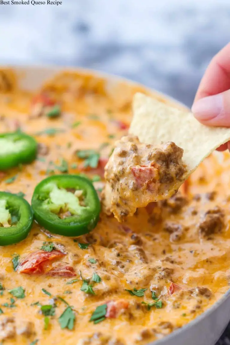 Best Smoked Queso Recipe