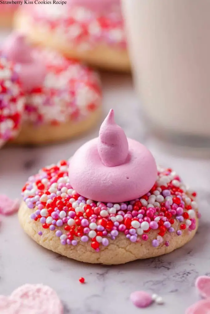 Strawberry Kiss Cookies Recipe 4 Strawberry Kiss Cookies Recipe