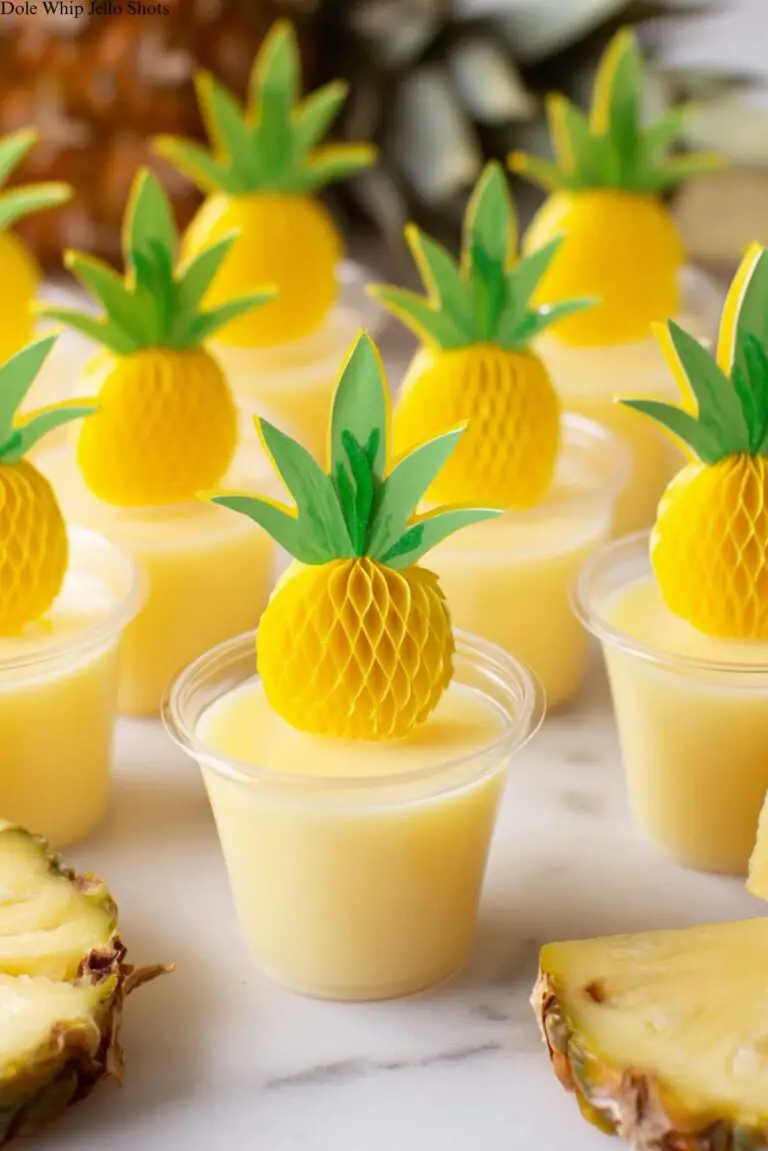 Dole Whip Jello Shots