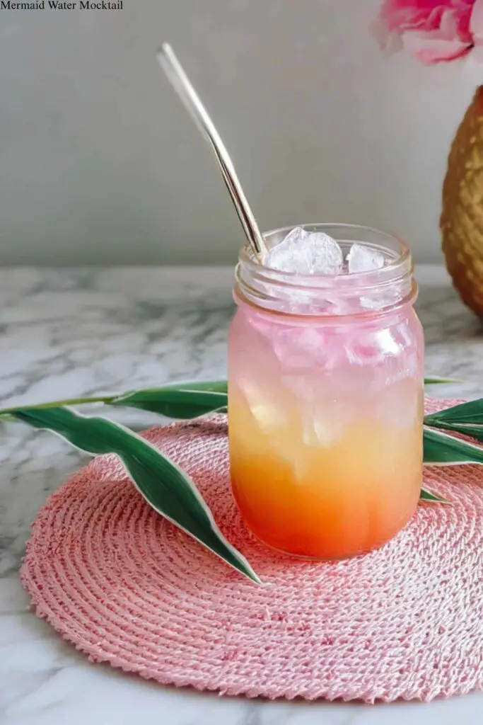 Mermaid Water Mocktail