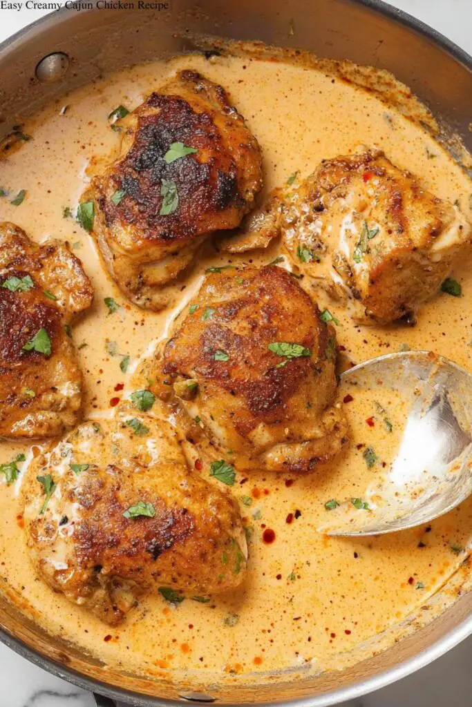 Easy Creamy Cajun Chicken Recipe 4 Easy Creamy Cajun Chicken Recipe
