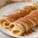 Cinnamon Roll Protein Crepes