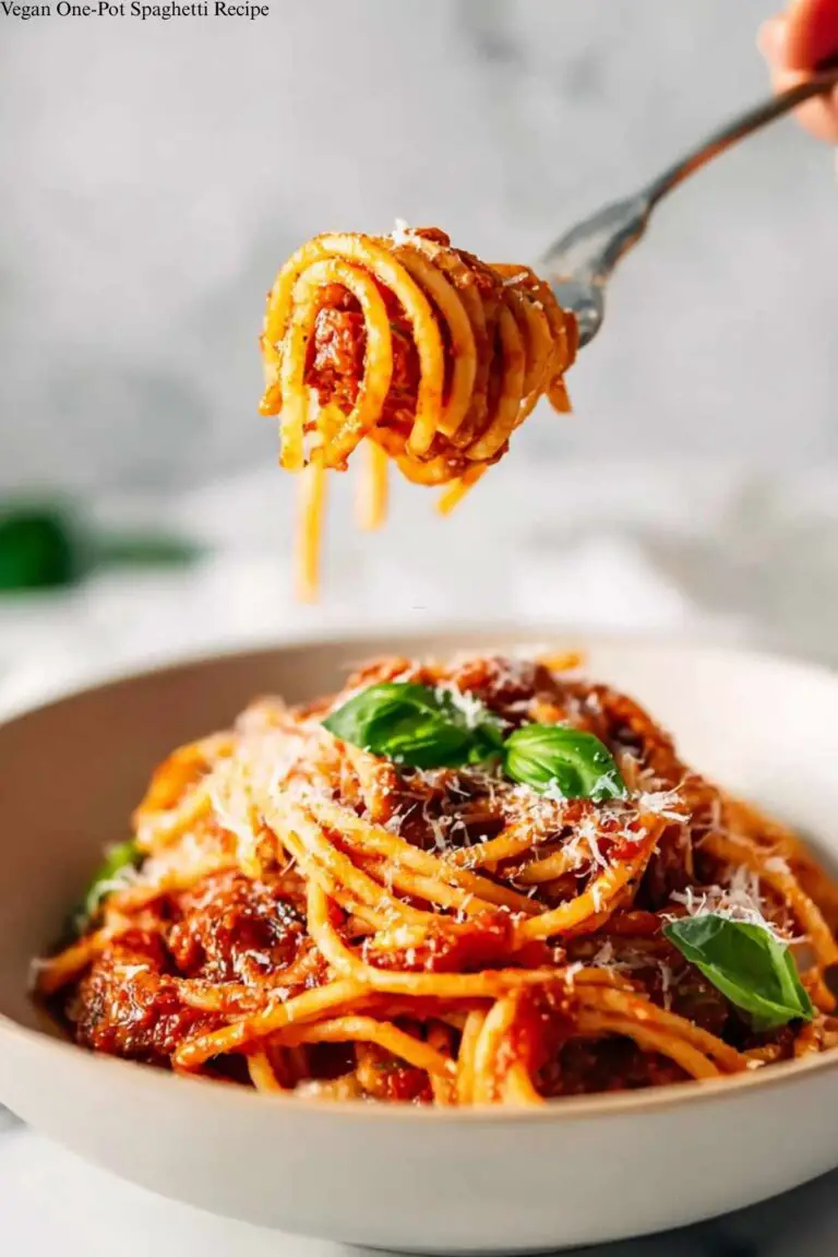 Vegan One-Pot Spaghetti Recipe
