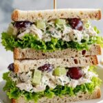 Healthy Chicken Salad with Grapes and Almonds Recipe