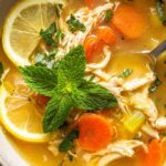 Lemon Ginger Chicken Soup Recipe
