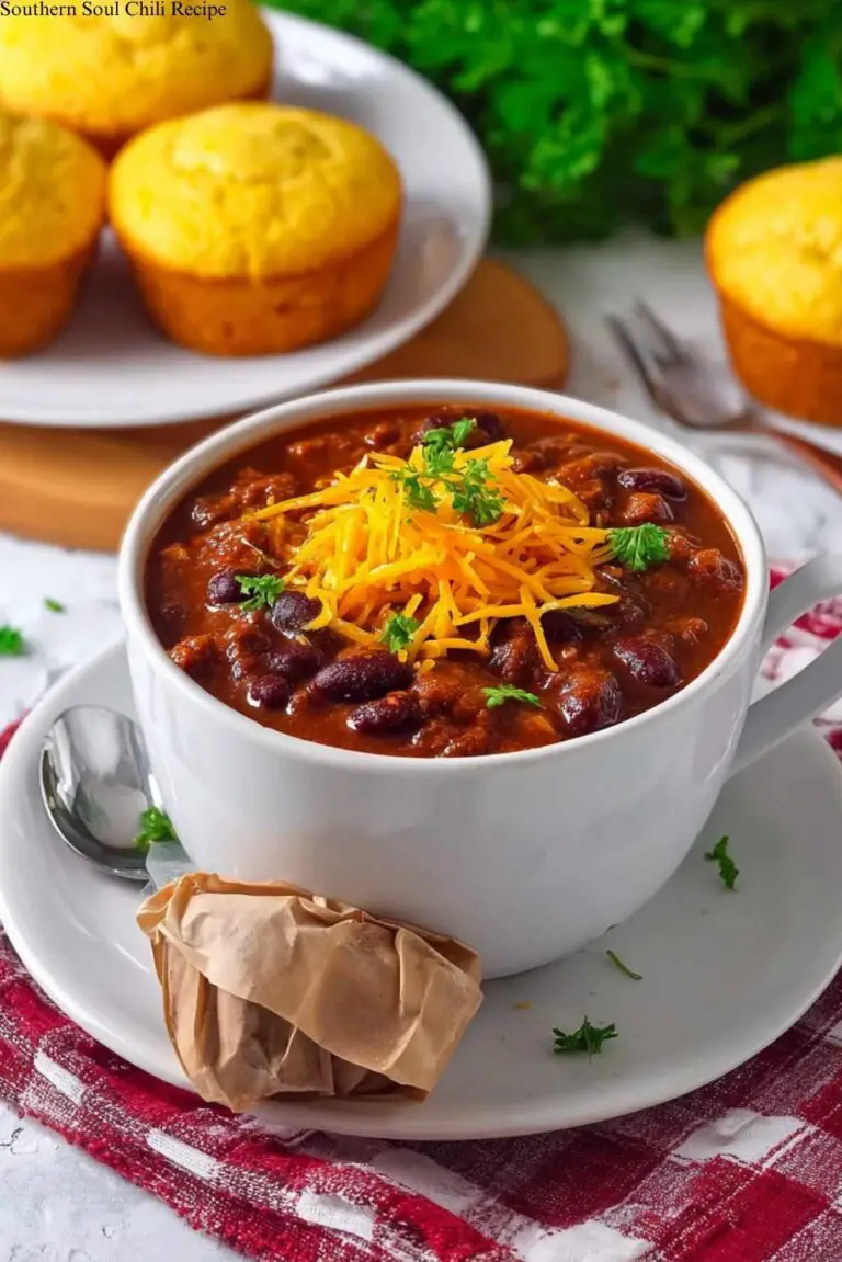 Southern Soul Chili Recipe