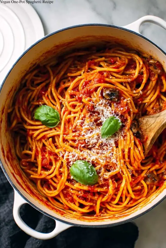 Vegan One-Pot Spaghetti Recipe