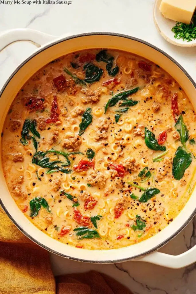 Marry Me Soup with Italian Sausage