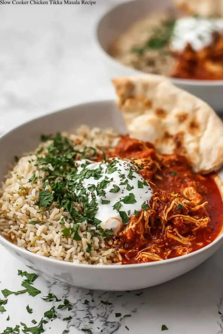Slow Cooker Chicken Tikka Masala Recipe