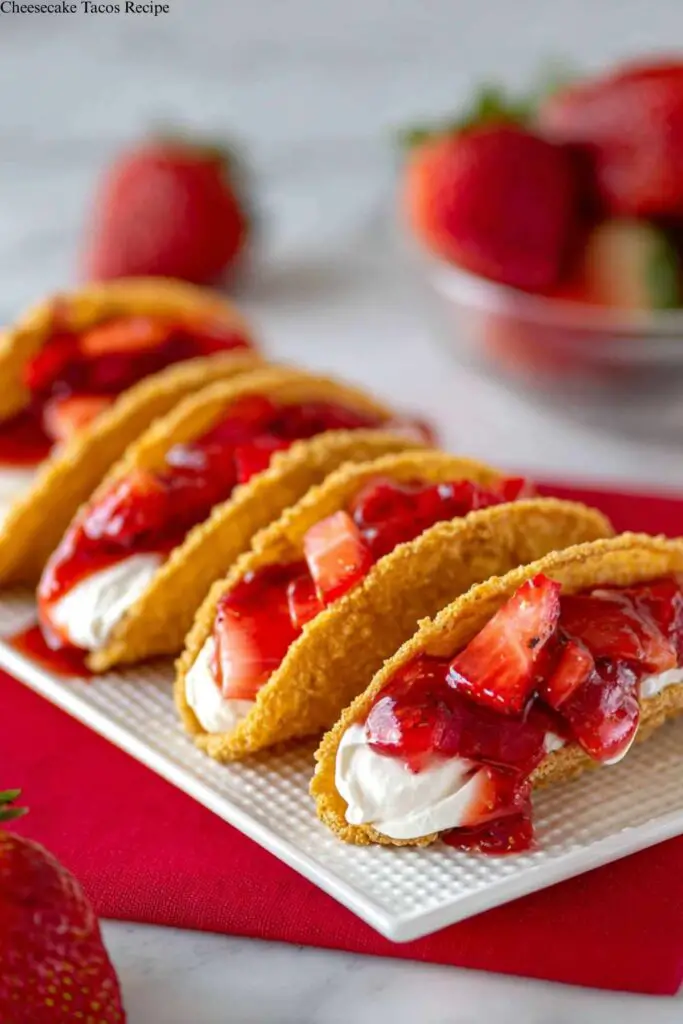 Cheesecake Tacos Recipe 4 Cheesecake Tacos Recipe