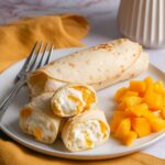 Mango Crepe Roll Recipe
