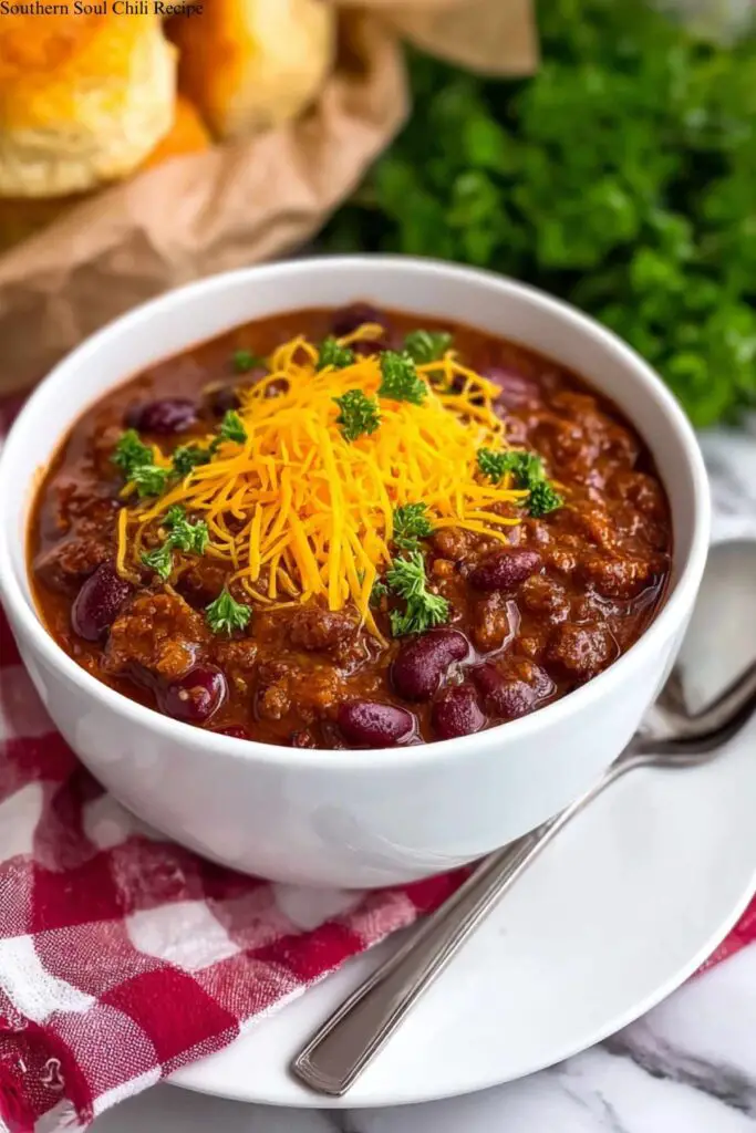 Southern Soul Chili Recipe