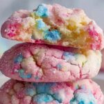 Cotton Candy Cookies Recipe - Fun & Colorful Treats