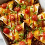 Cheesy Mexican Lasagna Recipe