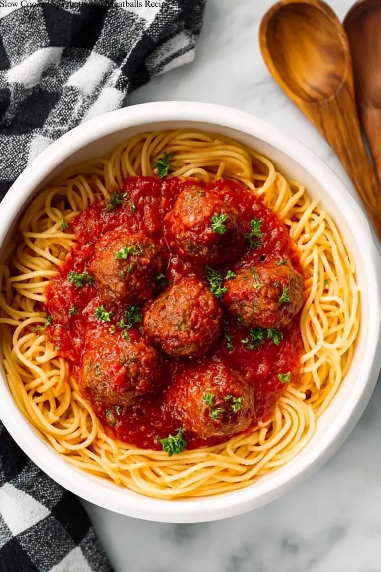 Slow Cooker Spaghetti and Meatballs Recipe