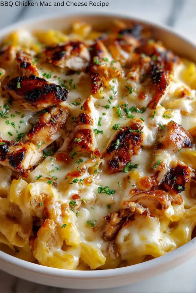 BBQ Chicken Mac and Cheese Recipe