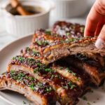 Crockpot Ribs with Sweet BBQ Sauce Recipe