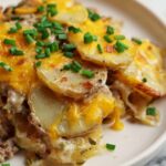 Crockpot Hamburger Potato Casserole Recipe