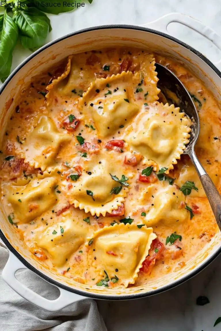 Easy Ravioli Sauce Recipe