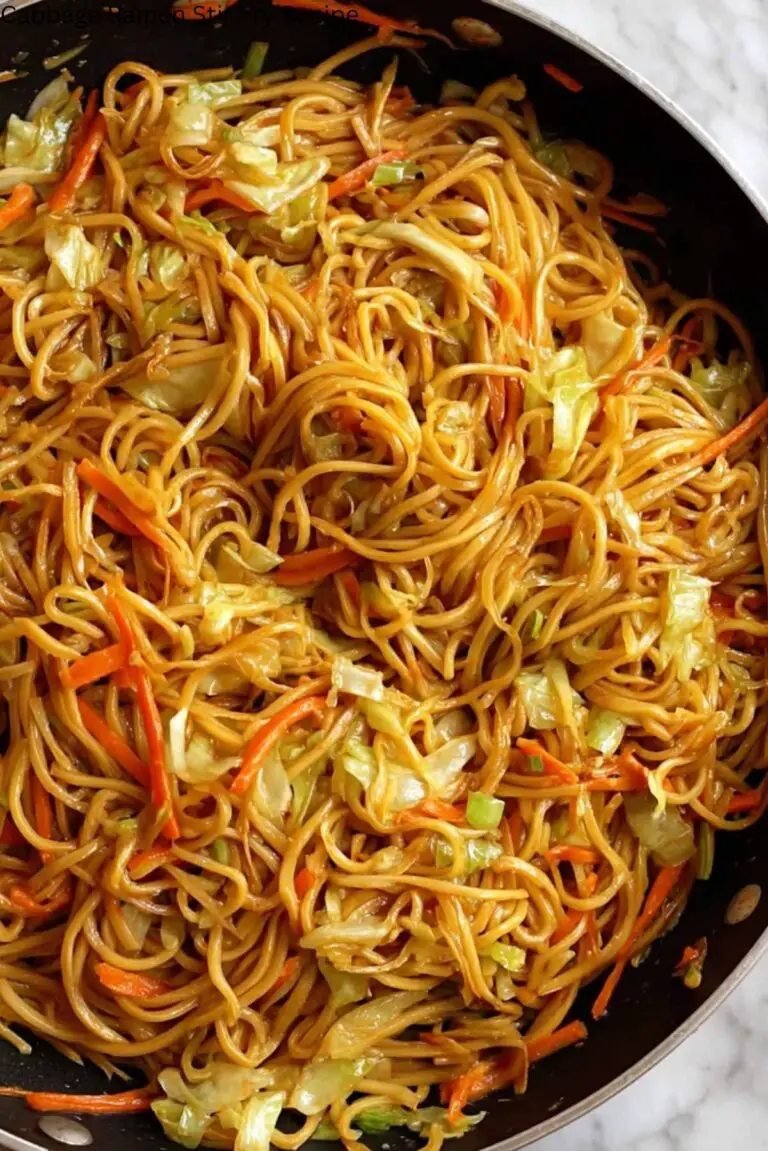 Cabbage Ramen Stir Fry Recipe