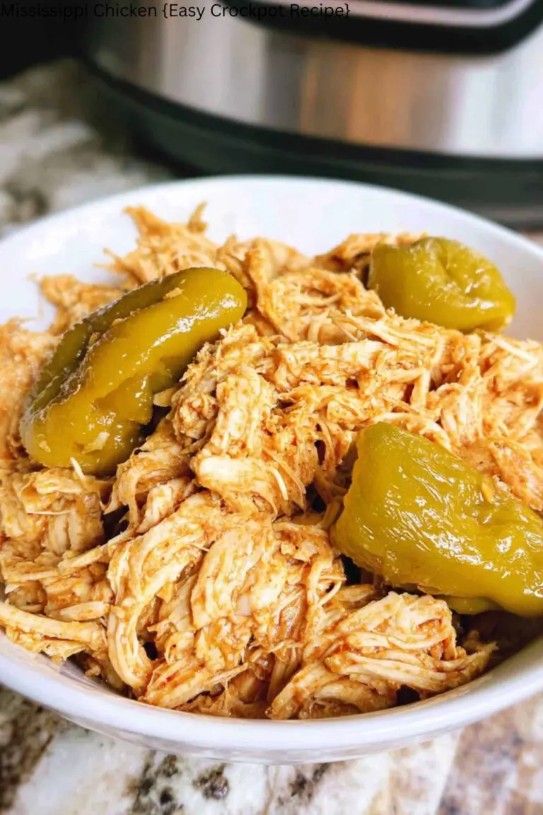Mississippi Chicken {Easy Crockpot Recipe}