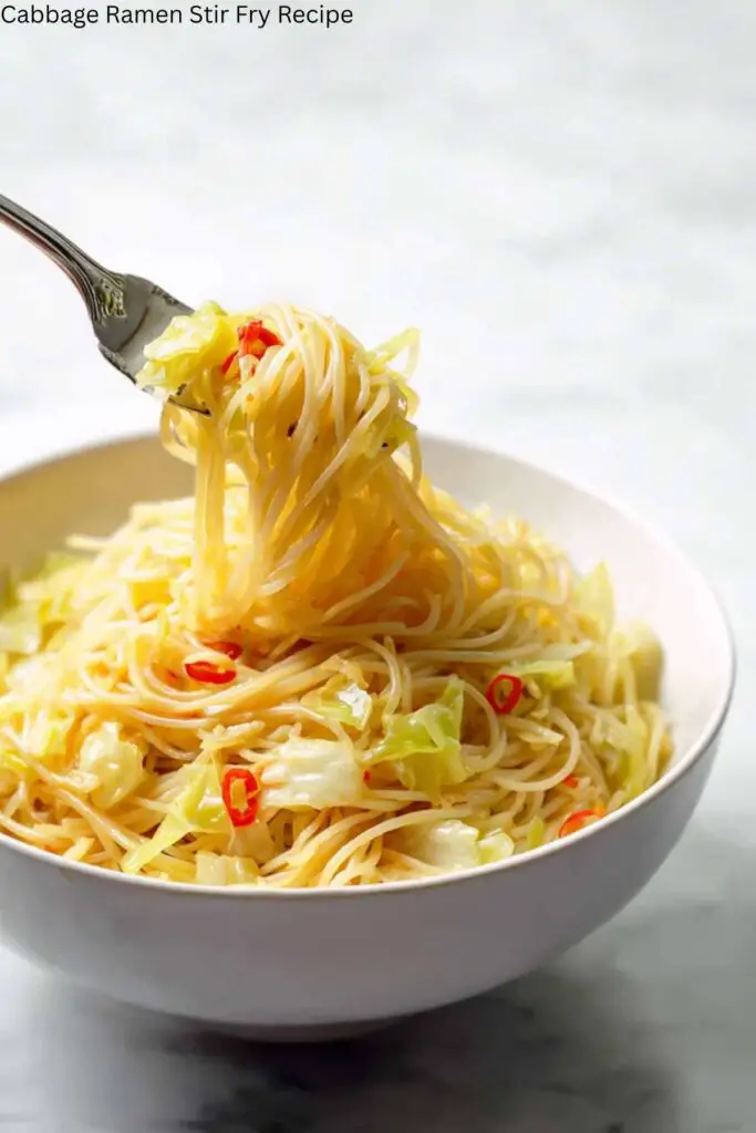 Cabbage Ramen Stir Fry Recipe 4 Cabbage Ramen Stir Fry Recipe
