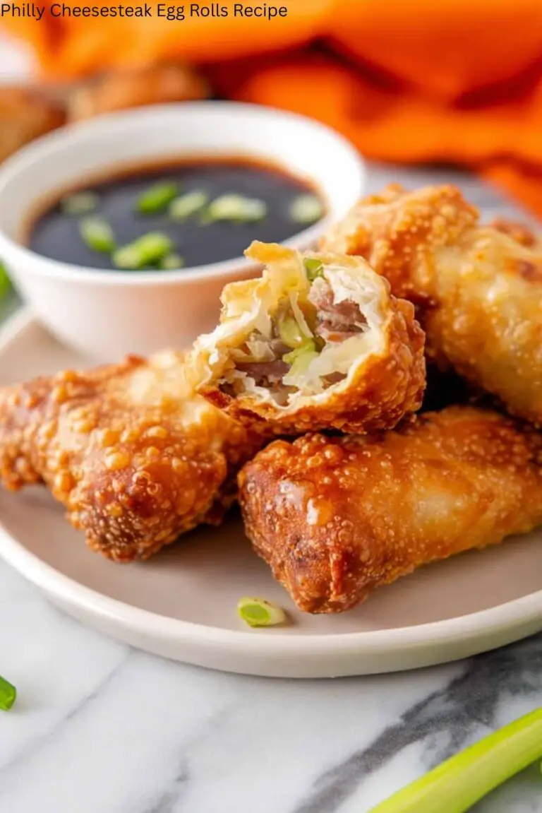 Philly Cheesesteak Egg Rolls Recipe