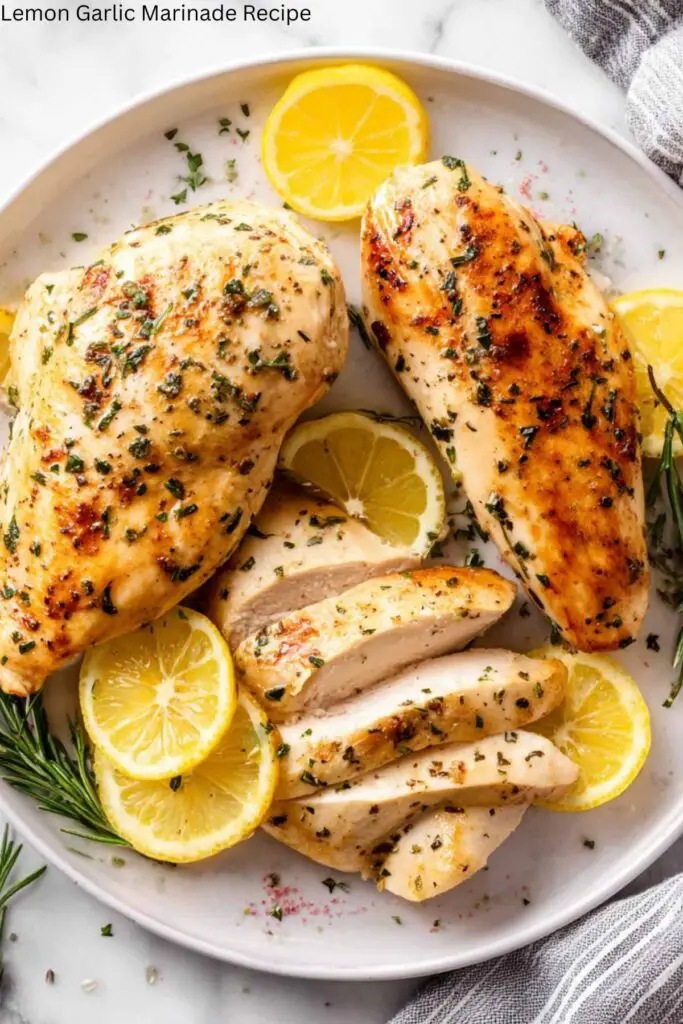 Lemon Garlic Marinade Recipe