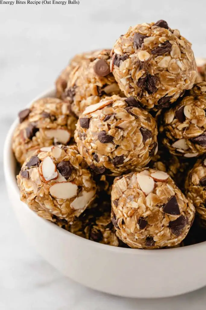 Energy Bites Recipe (Oat Energy Balls)
