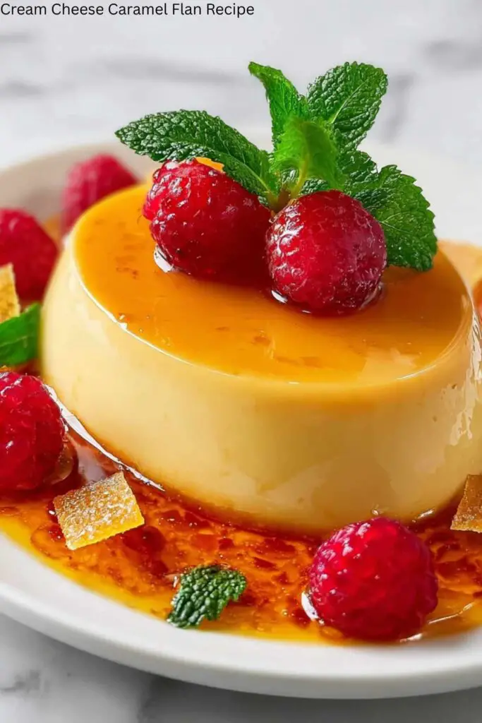 Cream Cheese Caramel Flan Recipe 4 Cream Cheese Caramel Flan Recipe