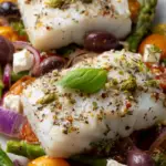Mediterranean Cod Bake Recipe