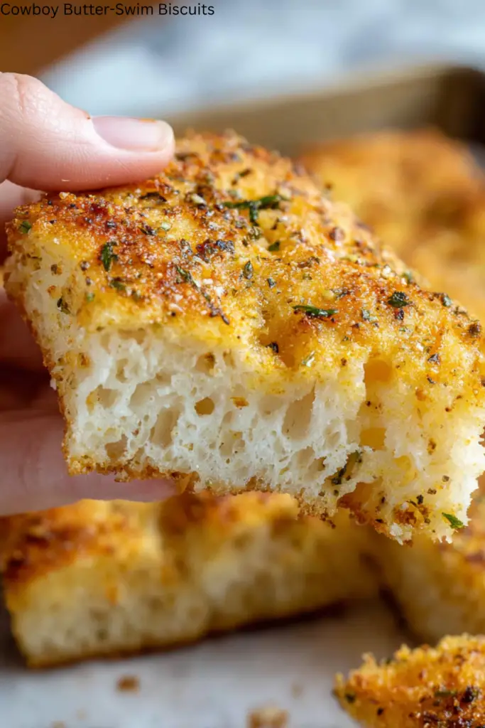 Cowboy Butter-Swim Biscuits Recipe