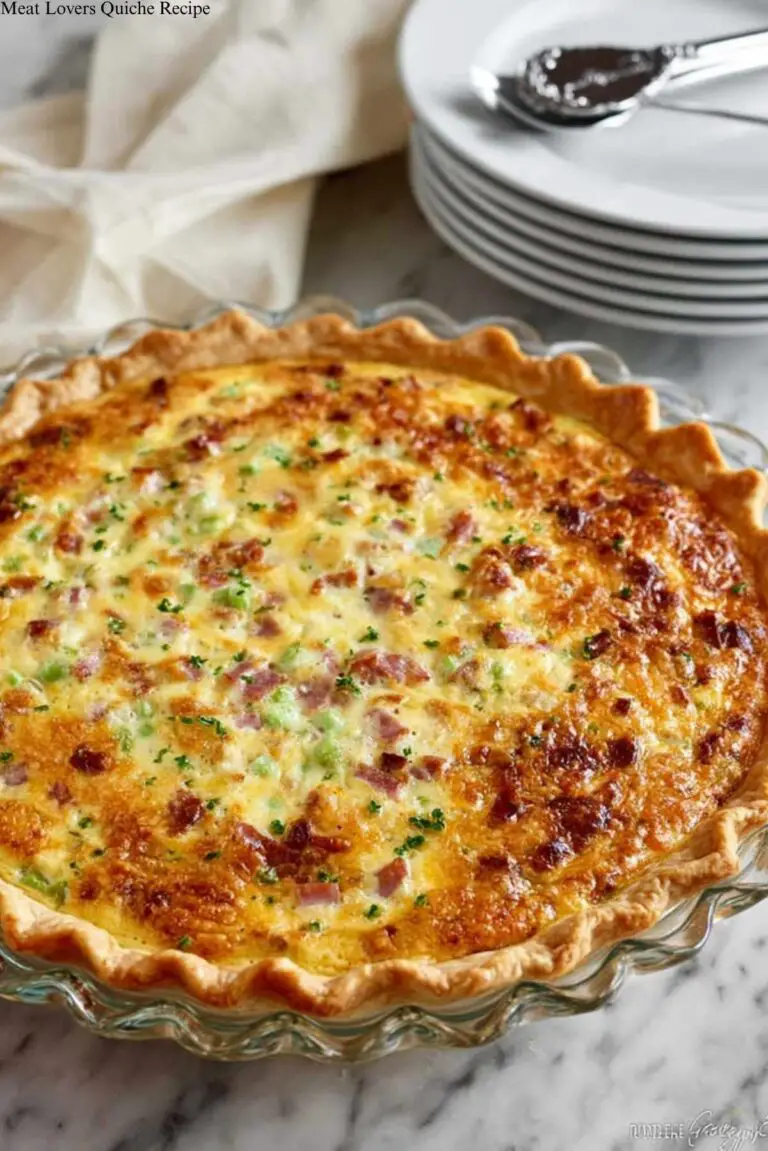 Meat Lovers Quiche Recipe