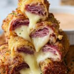 Keto Crispy Reuben Roll-Ups Recipe