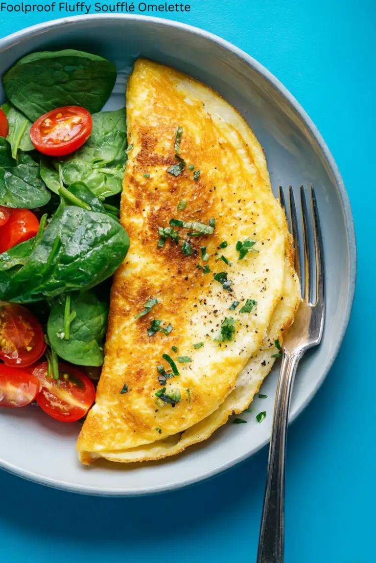 Foolproof Fluffy Soufflé Omelette Recipe