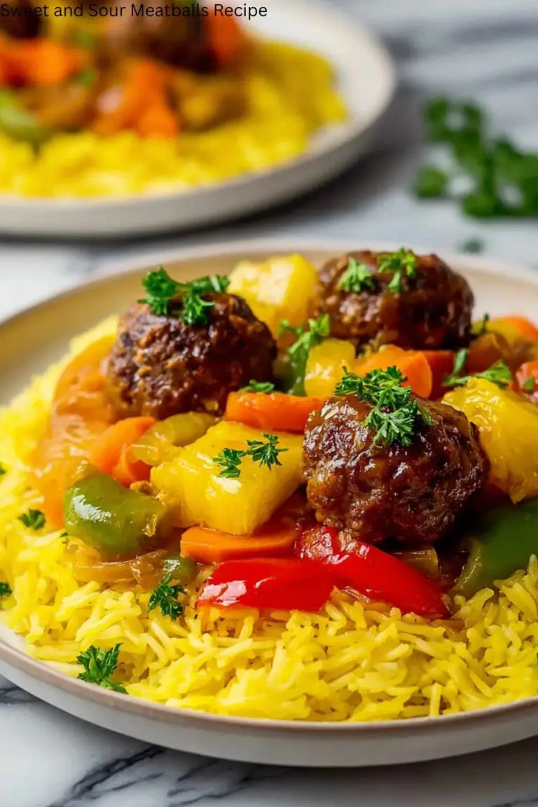 Sweet and Sour Meatballs Recipe