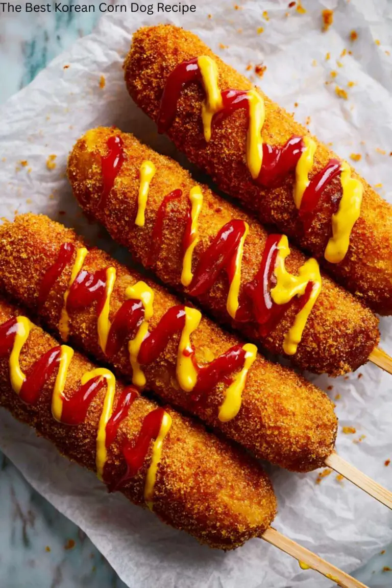 The Best Korean Corn Dog Recipe