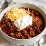 Easy Crock Pot Chili for Two Recipe
