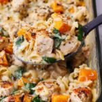 Boursin Orzo Bake with Chicken and Veggies Recipe