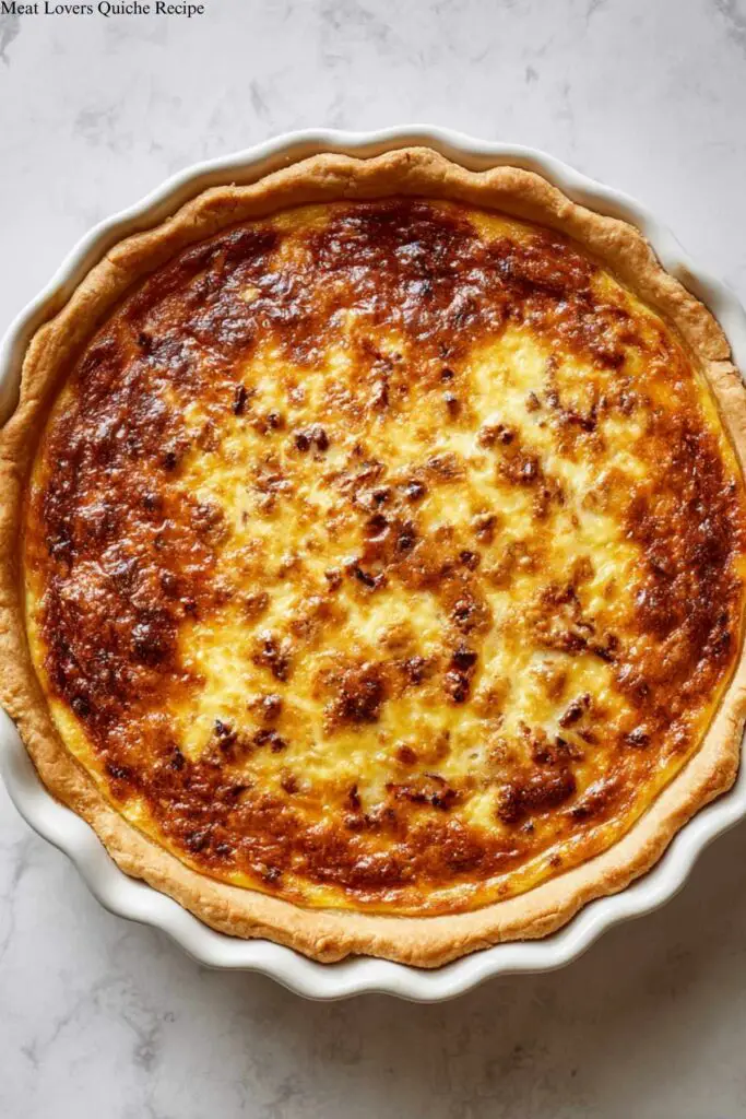 Meat Lovers Quiche Recipe